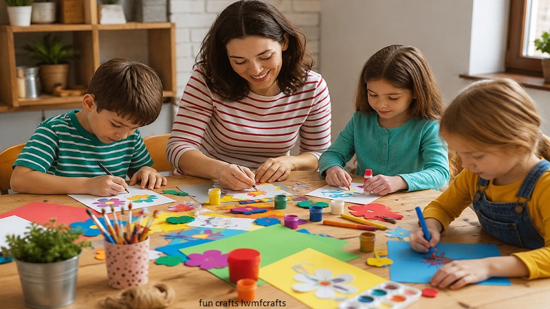 Fun Crafts LWMFCrafts: Easy DIY Projects for Kids and Families